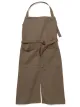 Verona Classic Schlitz Bag - Latzschürze 110 x 75 - taupe