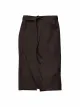 Roma Classic Bag 80 x 100 - Bistroschürze mit Tasche - chocolate