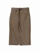 Roma Classic Bag 80 x 100 - Bistroschürze mit Tasche - taupe