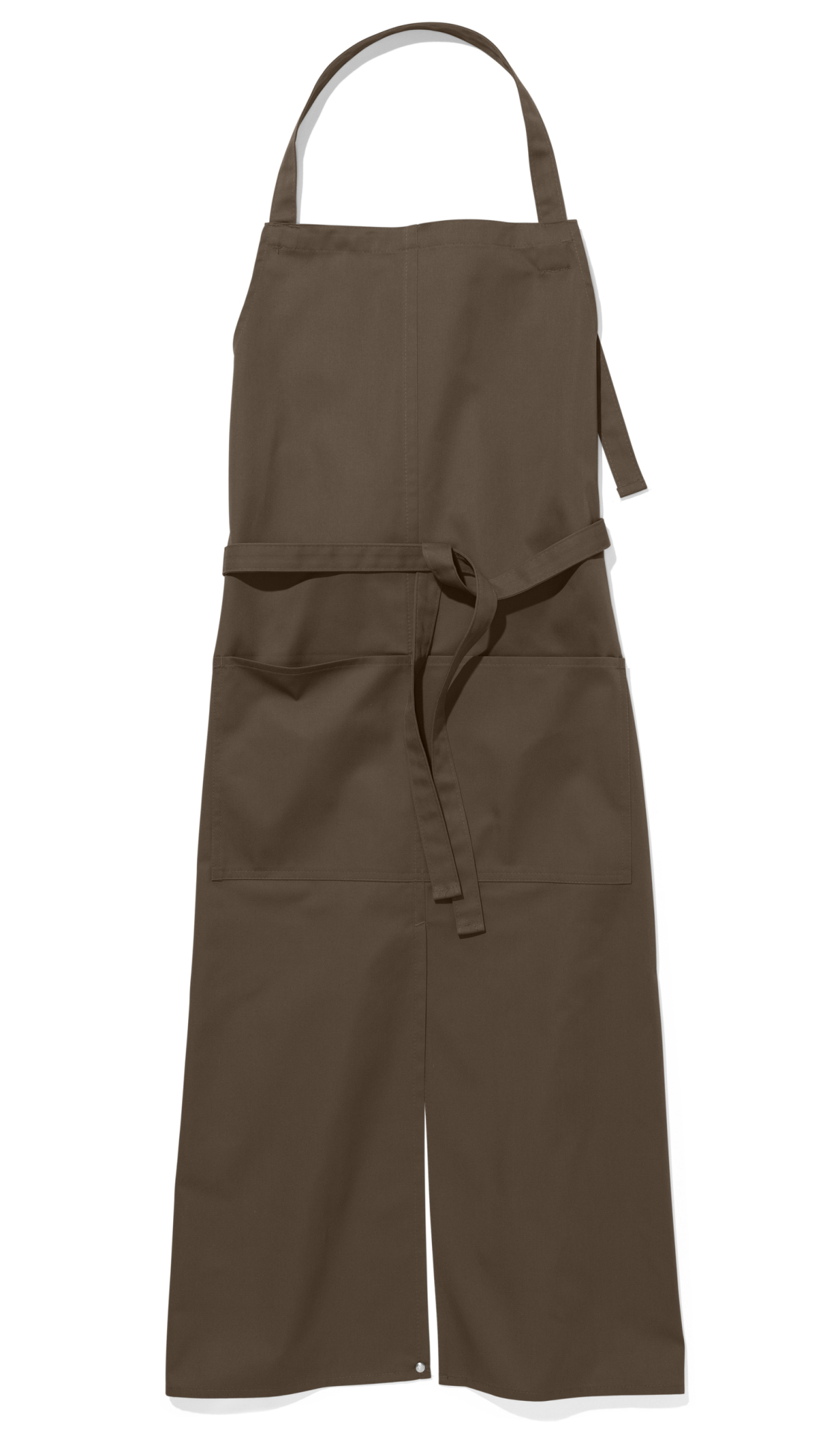 Latzschürze Verona Bag Schlitz Classic 110 x 75 cm - taupe