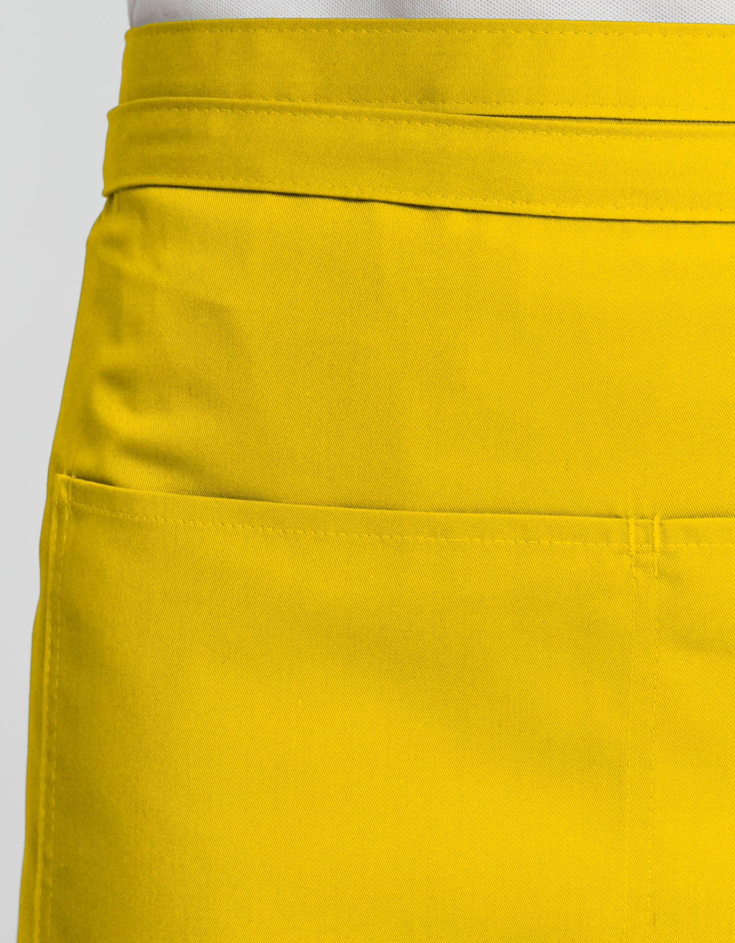 Bistroschürze mit Tasche Roma Classic Bag 80 x 100 - sunshine