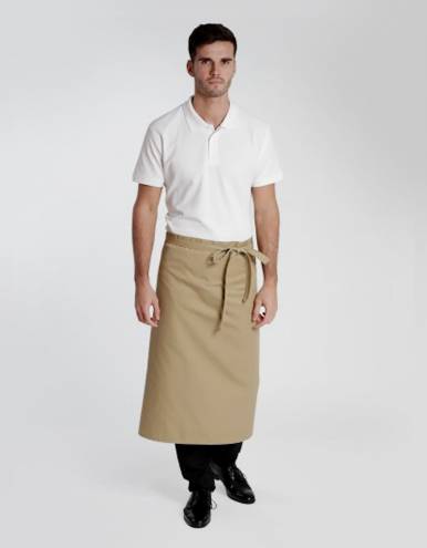 Bistroschürze Roma Classic 80 x 100 cm - khaki