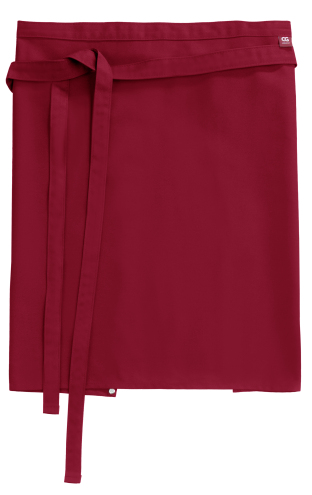 Bistroschürze Roma Classic 50 x 78 cm - cherry