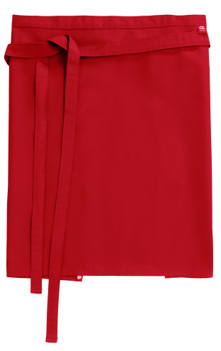 Bistroschürze Roma Classic 50 x 78 cm - rot