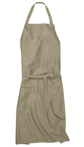 Verona Classic 90 x 75 - Latzschürze - khaki 