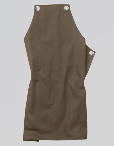Latzschürze Potenza X Classic 90 x 71 cm - taupe