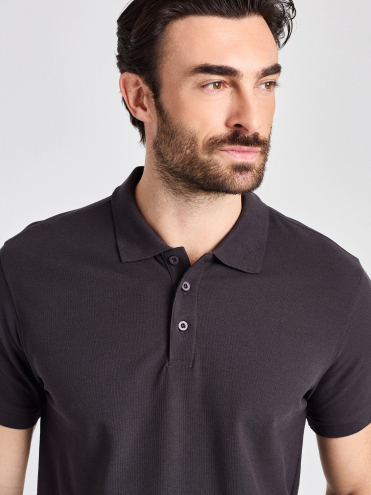 Iseo Man - Poloshirt - anthrazit 