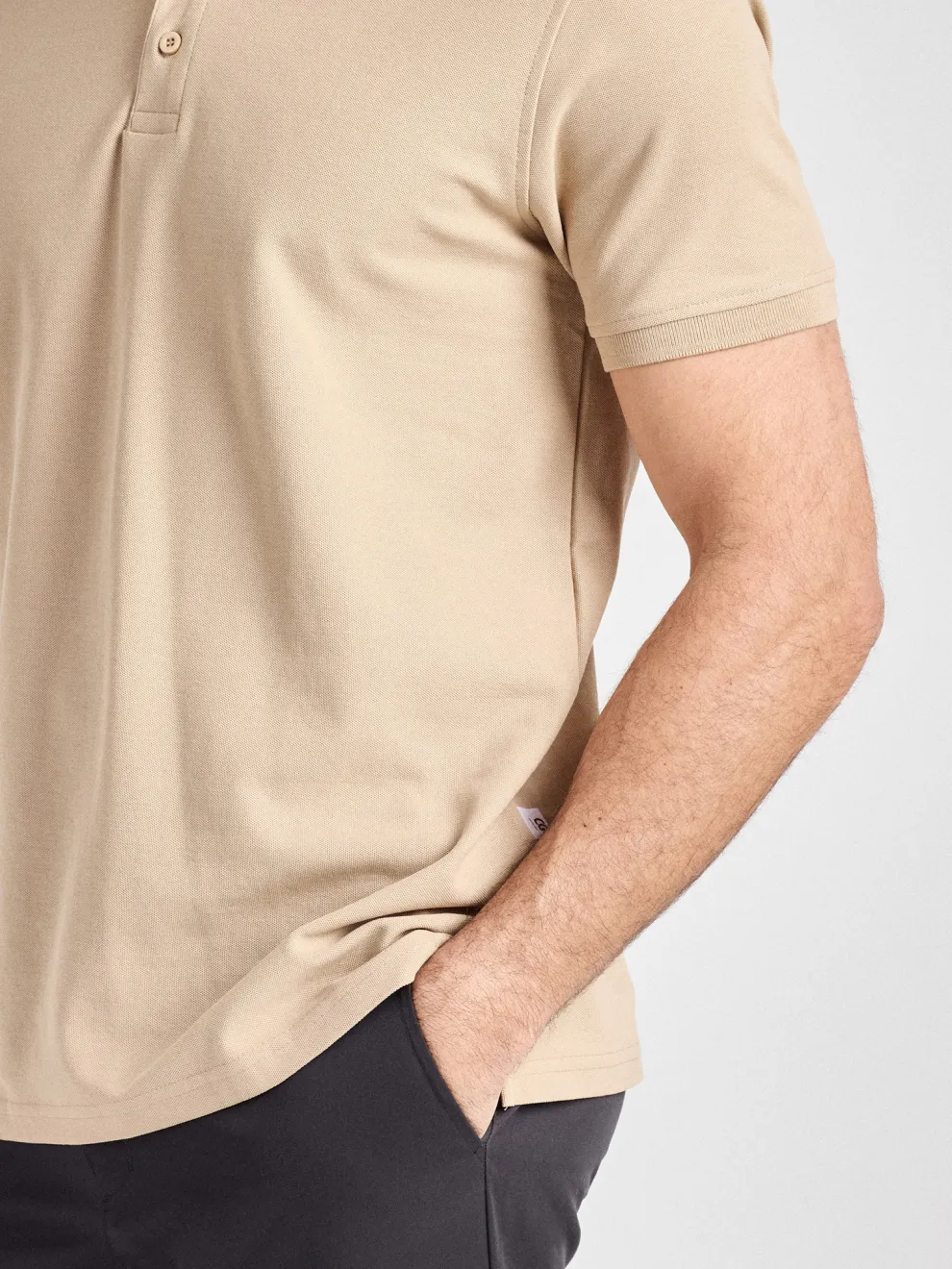 Iseo Man - Poloshirt - natur
