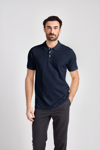 Iseo Man - Poloshirt - marine 