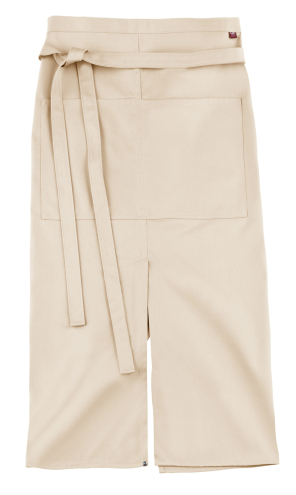 Schlitzschürze Milano Bag Classic 80 x 100 cm - sand