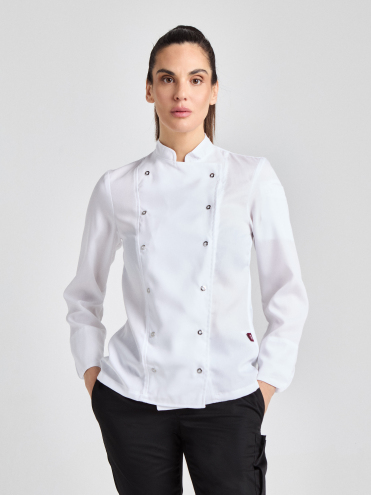 Kochjacke Arco Lady Care - weiß