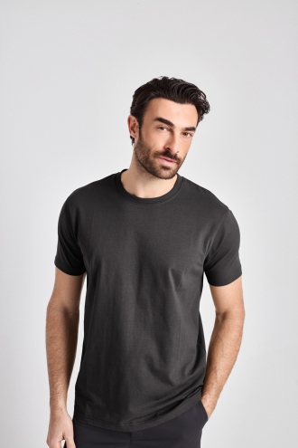 Taranto Man - T-Shirt Kurzarm - anthrazit 