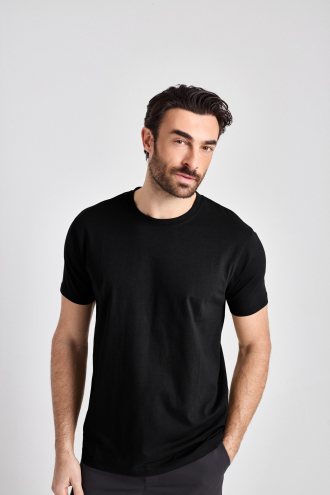 Taranto Man - T-Shirt Kurzarm - schwarz 