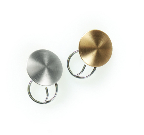 Barete - Knopf - gold-matt