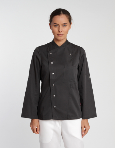 Kochjacke Turin Lady Classic - raven