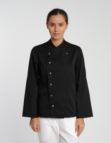 Kochjacke Turin Lady Classic - schwarz