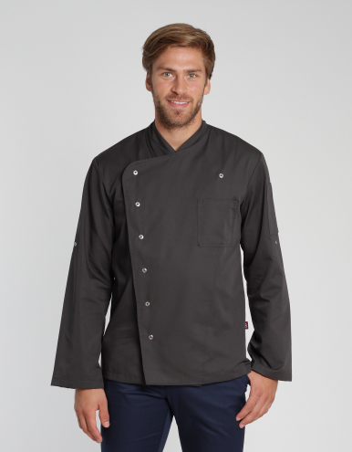 Kochjacke Turin Man Classic - raven