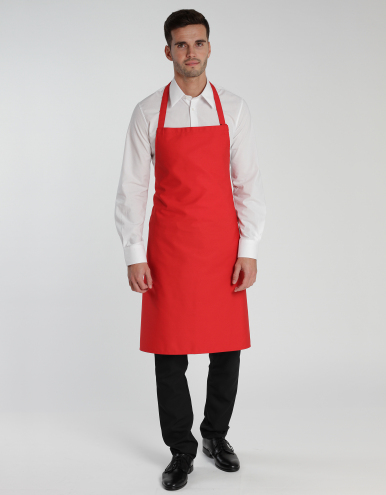 Latzschürze Verona Classic 90 x 75 cm - rot