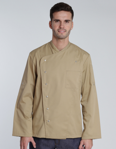Kochjacke Turin Man Classic - khaki