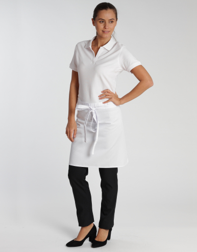 Bistroschürze Roma Classic 50 x 78 cm - weiß