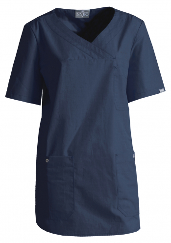 NATURE Damen-Schlupfhemd - navy