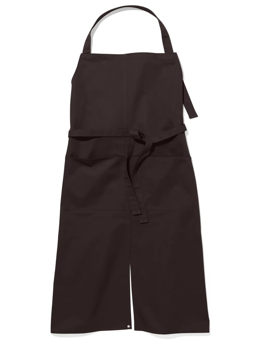 Verona Classic Schlitz Bag - Latzschürze 110 x 75 - chocolate