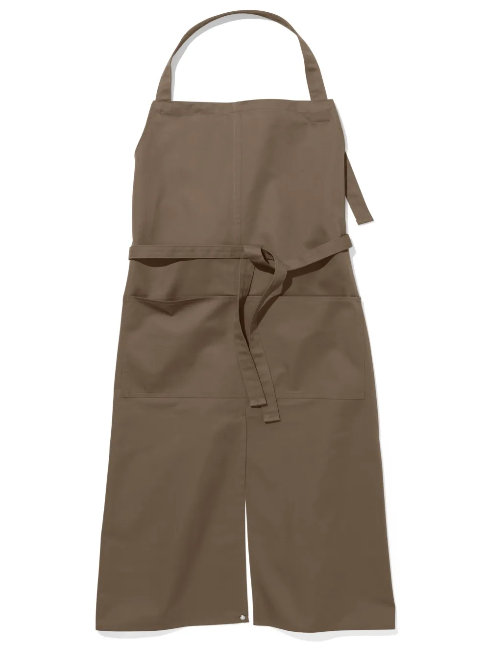 Verona Classic Schlitz Bag - Latzschürze 110 x 75 - taupe