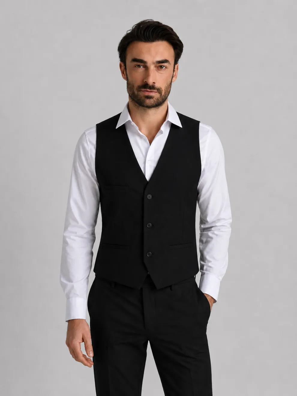 Pisa Man Classic - Weste - schwarz