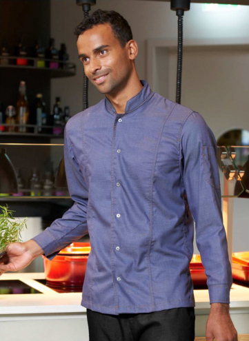 Kochhemd Volterra Man - denim