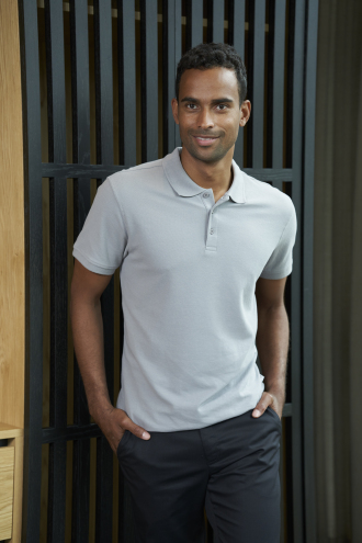 Polo Iseo Man - silbergrau