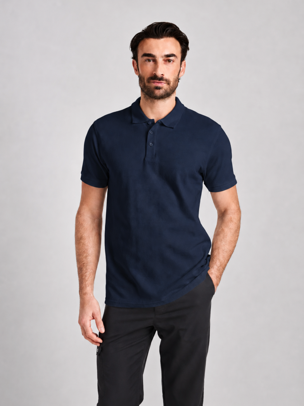 Iseo Man - Poloshirt - marine