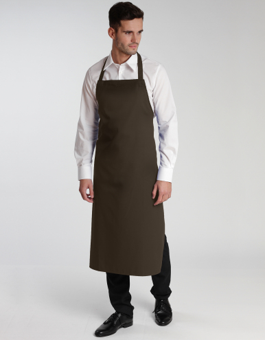 Latzschürze Verona Classic 110 x 75 cm - chocolate