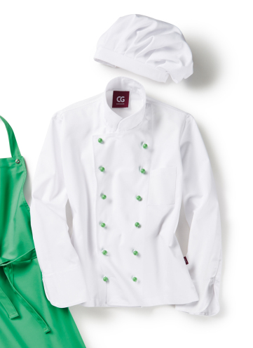 Campli Classic - Kinderkochjacke -weiß