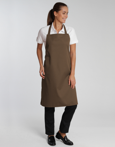 Latzschürze Verona Classic 90 x 75 cm - khaki
