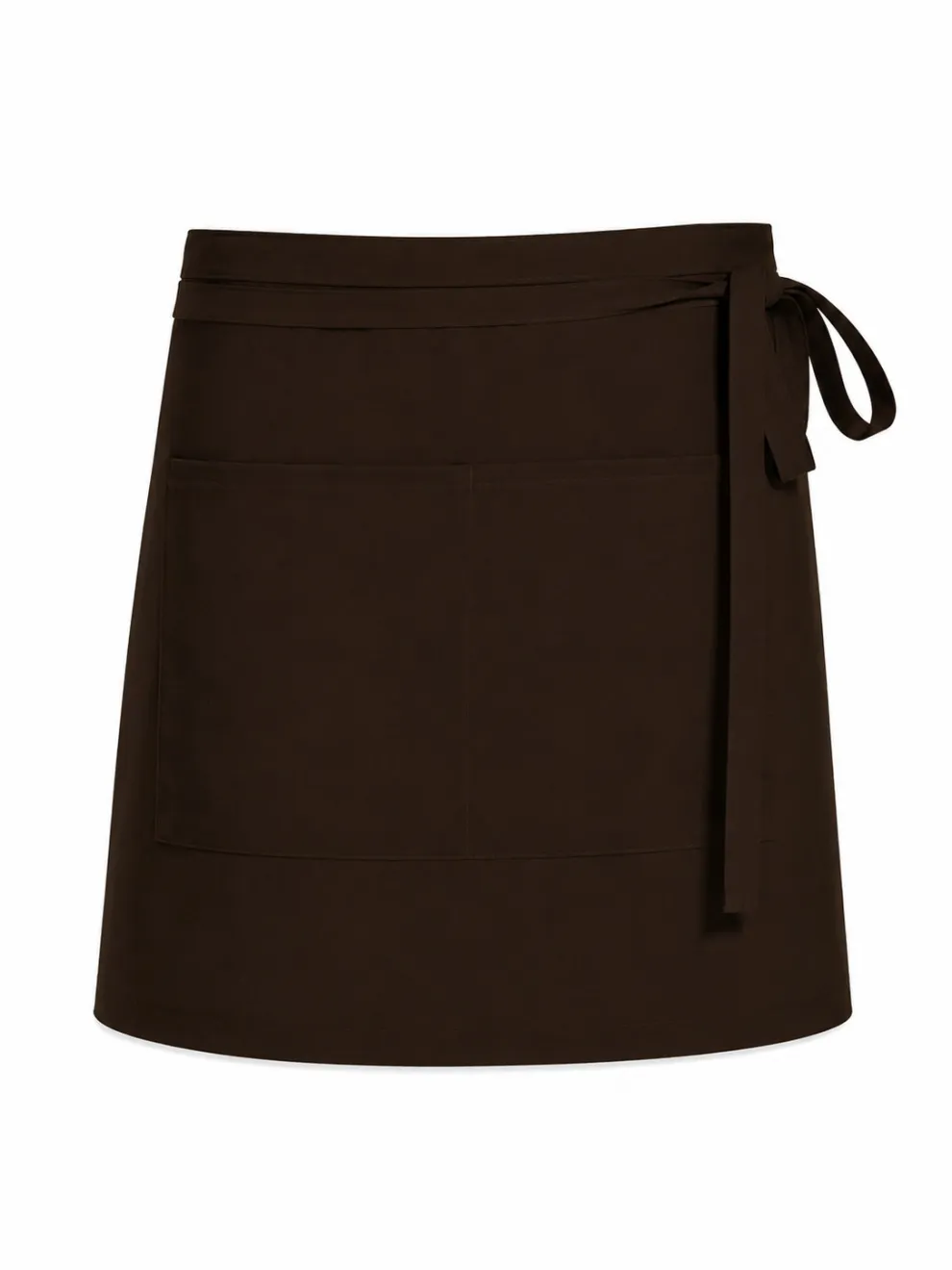 Roma Classic Bag 50 x 78 - Bistroschürze mit Tasche - chocolate