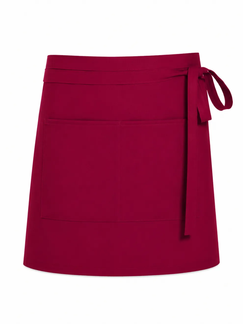 Roma Classic Bag 50 x 78 - Bistroschürze mit Tasche - cherry