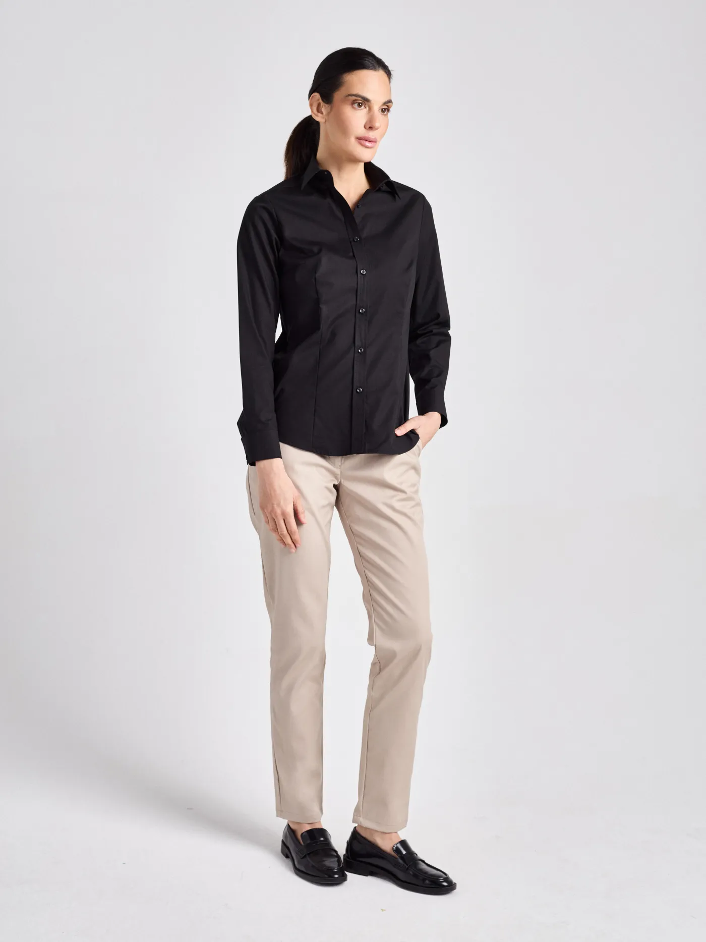 Scerni Lady - Bluse – schwarz – Bild 3 von 5
