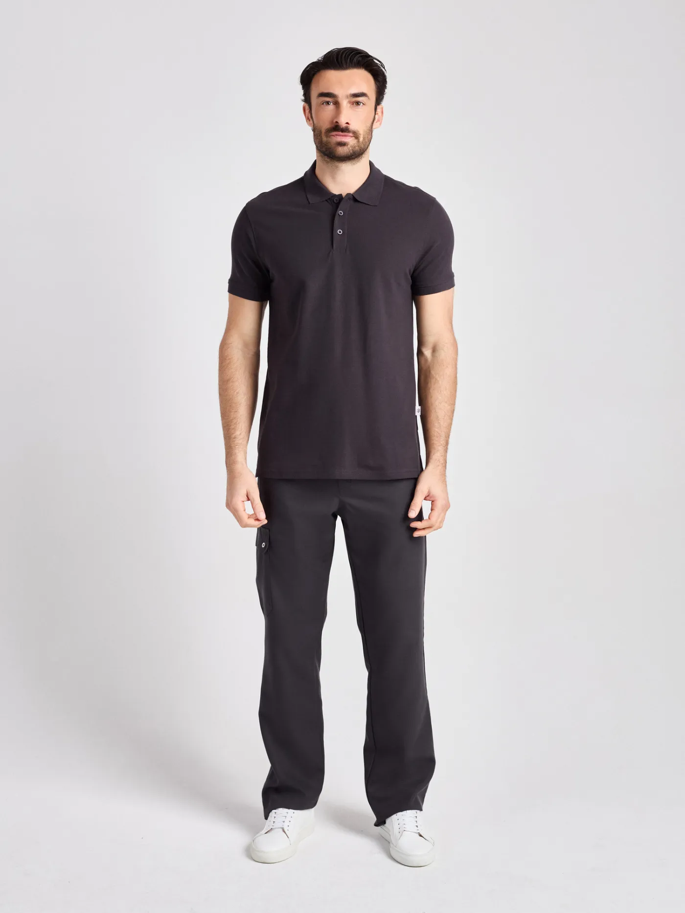 Iseo Man - Poloshirt – anthrazit – Bild 3 von 5