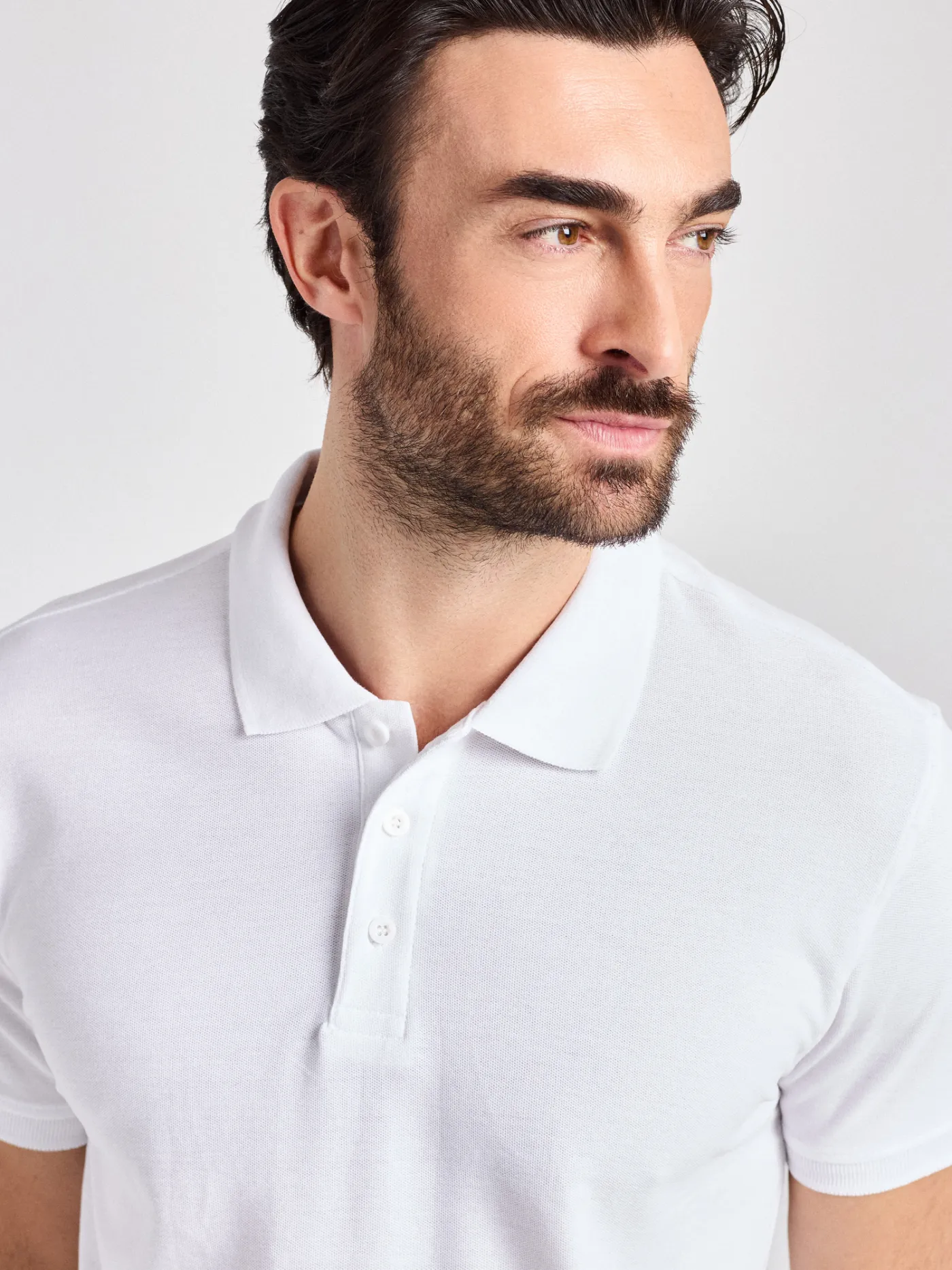 Iseo Man - Poloshirt – weiß – Bild 2 von 5