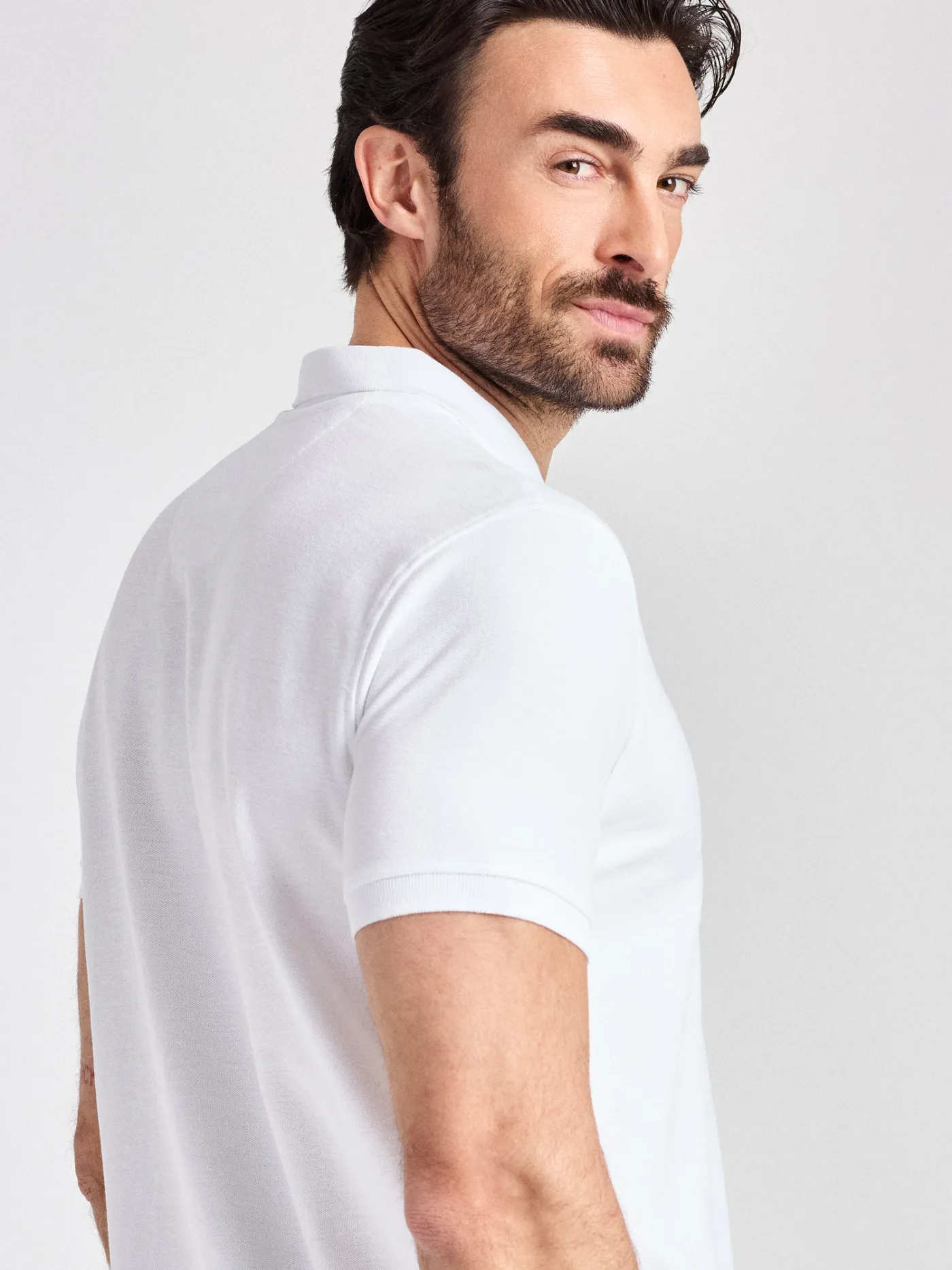 Iseo Man - Poloshirt – weiß – Bild 5 von 5