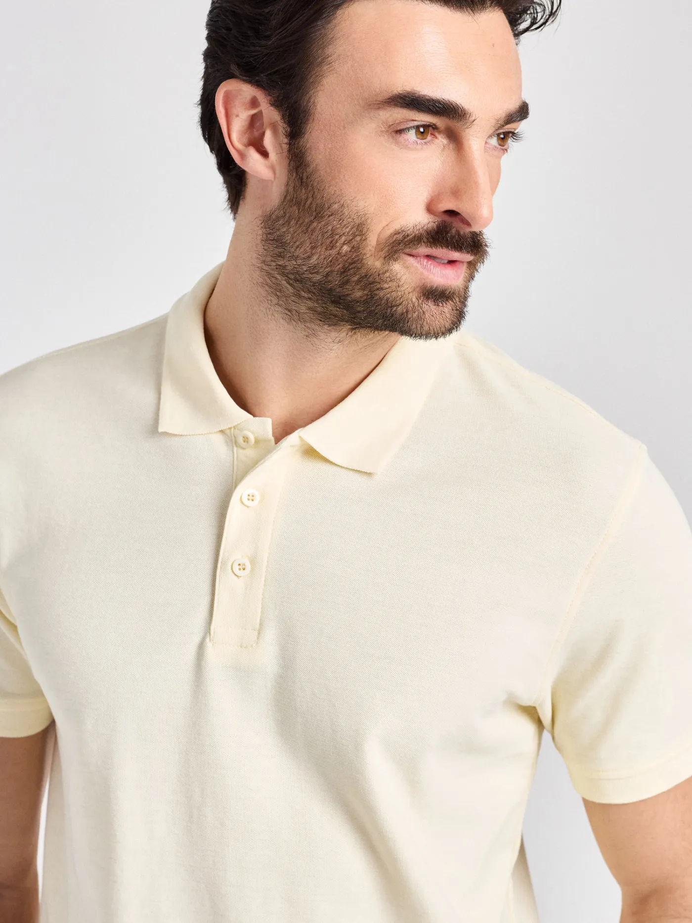 Iseo Man - Poloshirt – champagner – Bild 2 von 5