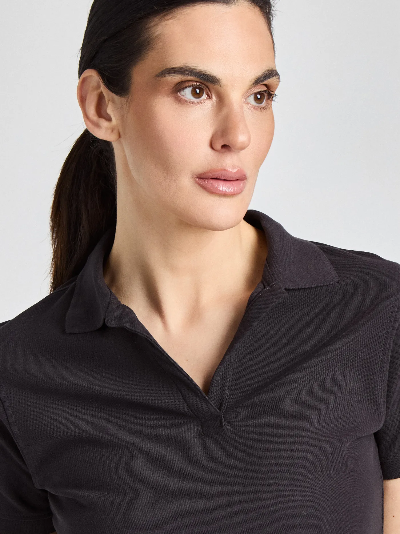Susa Lady - Poloshirt – anthrazit – Bild 2 von 4