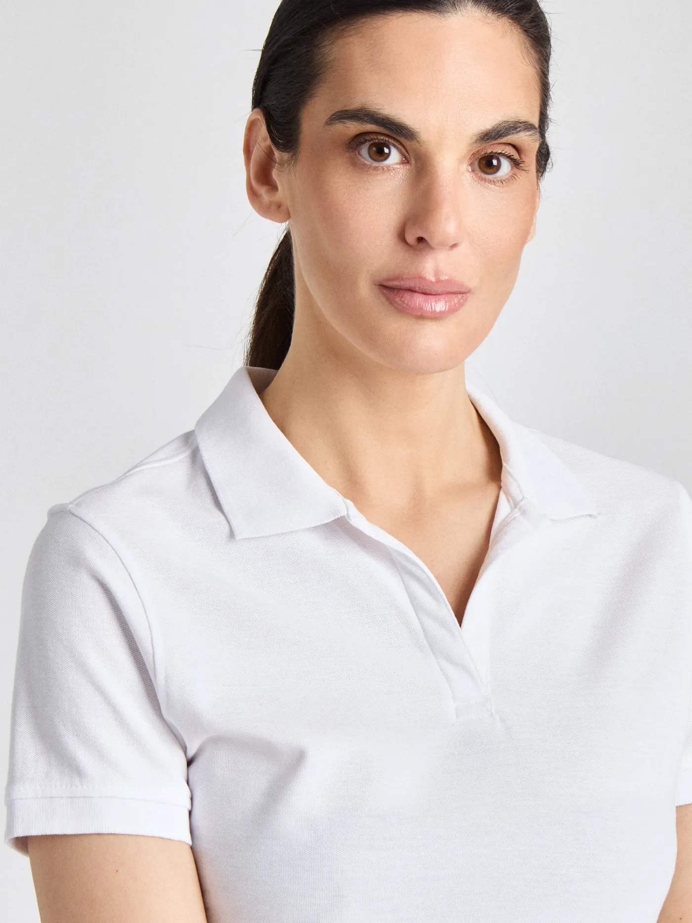 Susa Lady - Poloshirt – weiß – Bild 2 von 4
