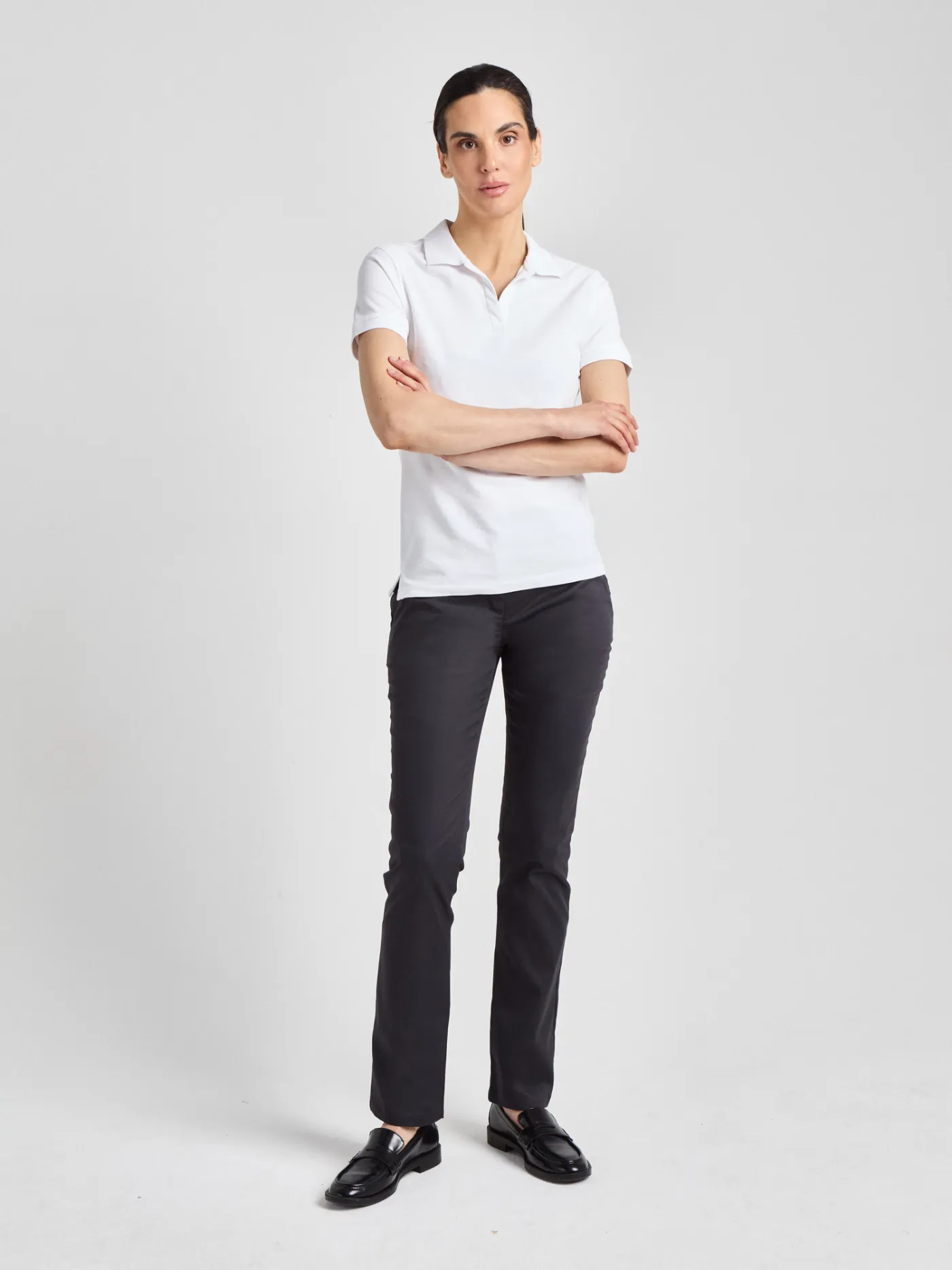 Susa Lady - Poloshirt – weiß – Bild 3 von 4