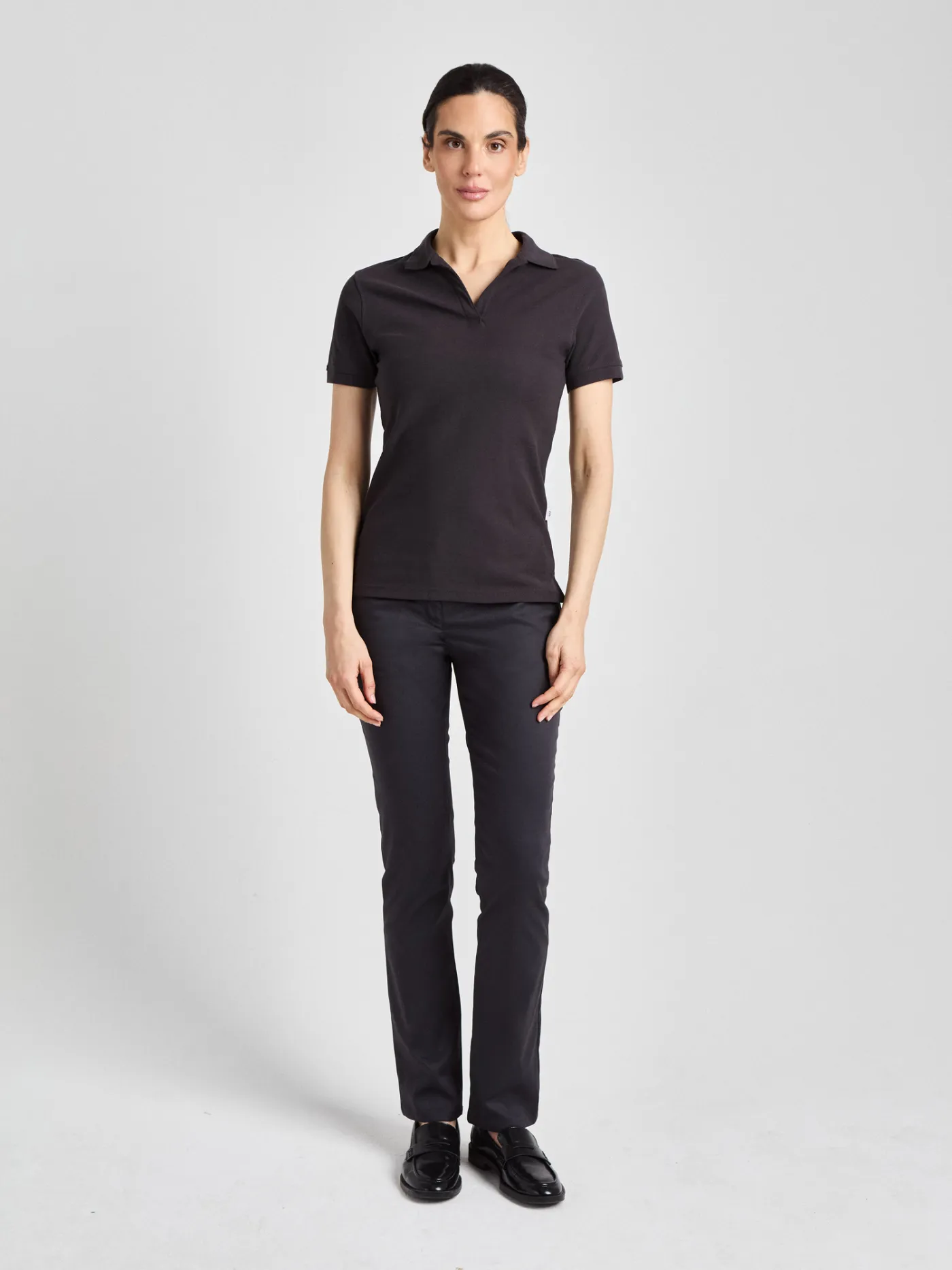 Susa Lady - Poloshirt – chocolate – Bild 3 von 4