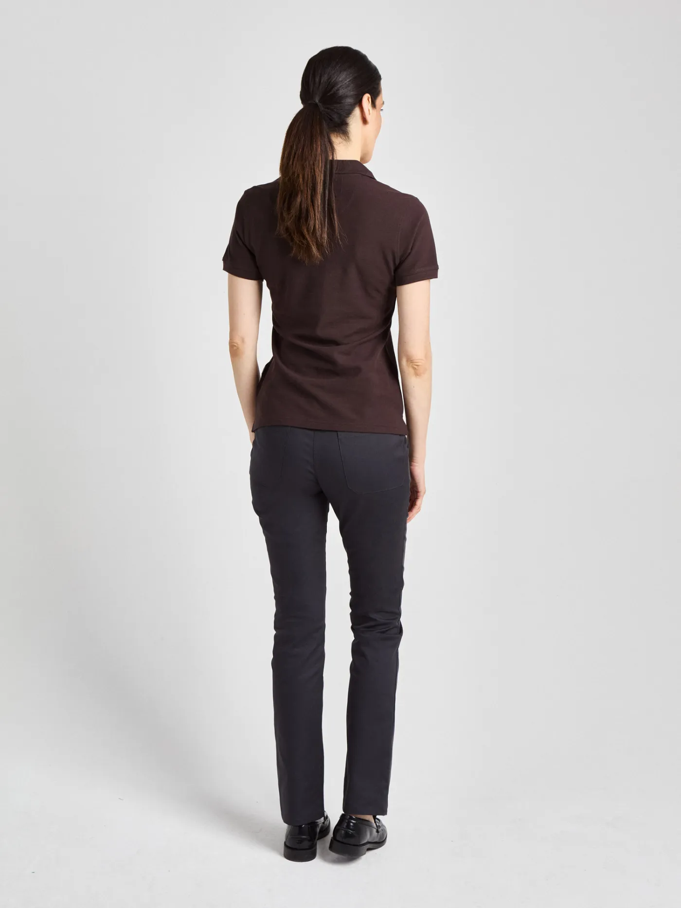 Susa Lady - Poloshirt – chocolate – Bild 4 von 4