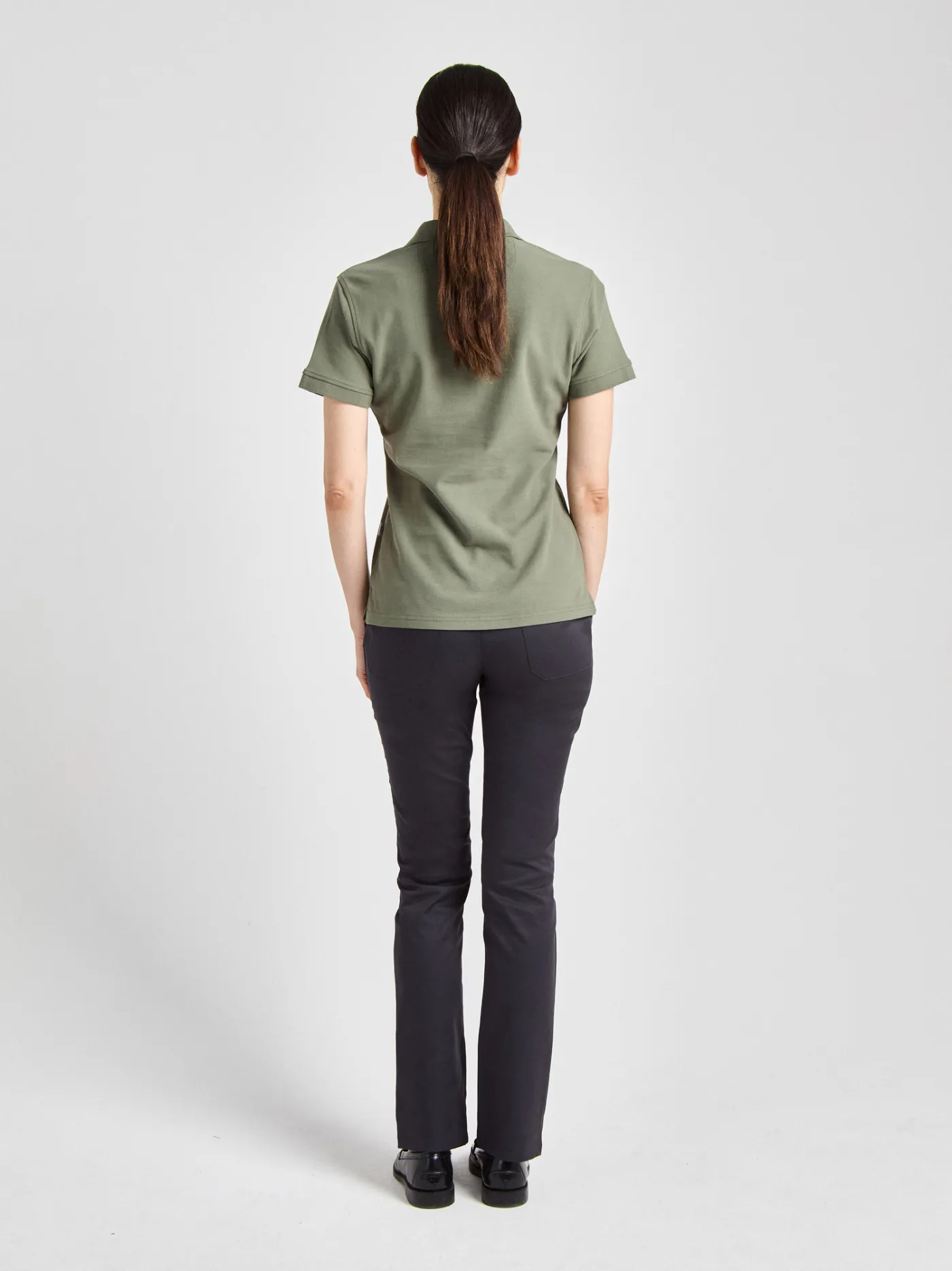 Susa Lady - Poloshirt – olive – Bild 4 von 4