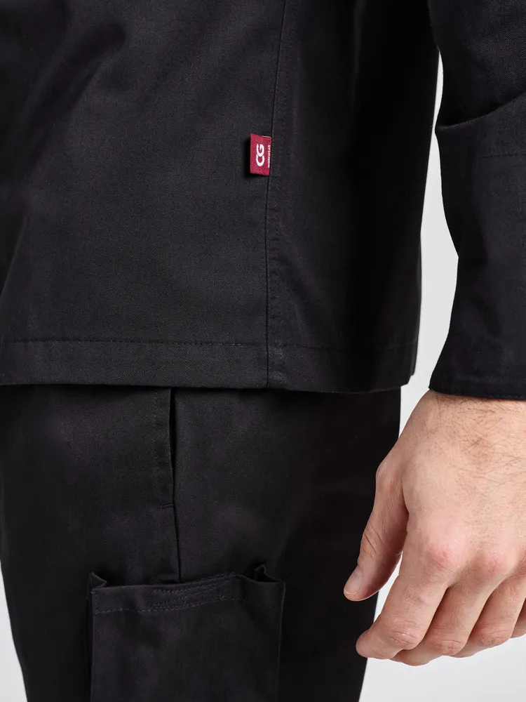 Rimini Man Classic - Kochjacke – schwarz – Bild 5 von 5