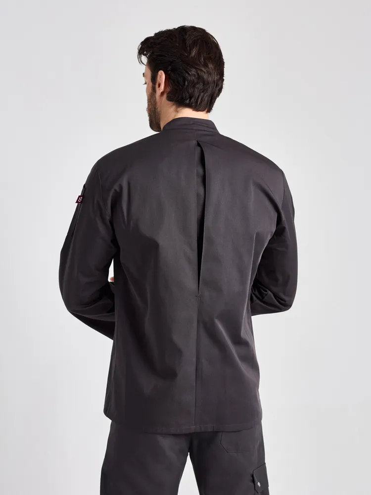 Turin Man Classic - Kochjacke – schwarz – Bild 3 von 4