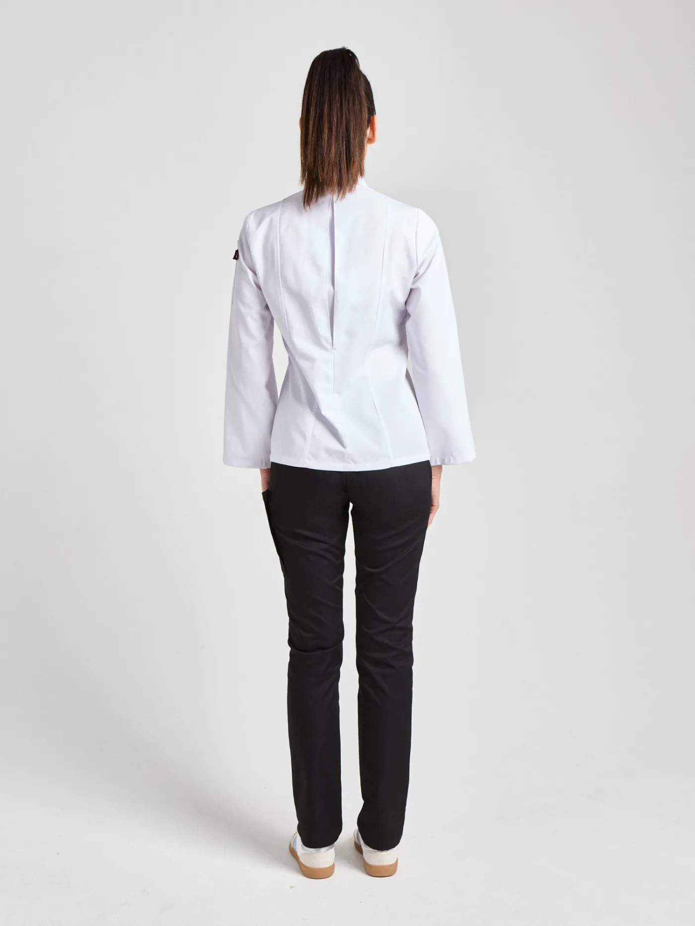 Turin Lady Classic - Kochjacke – weiß – Bild 3 von 3